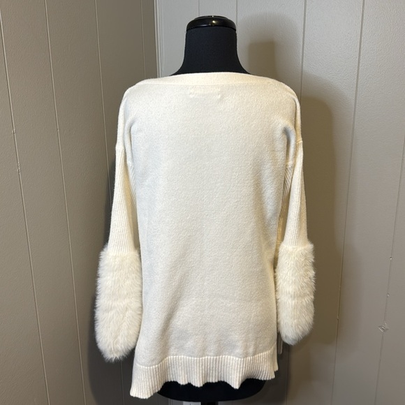 Anthropologie Women’s Small Colma Eyelash Cuff Knit Tunic Sweater Boho Chic - Picture 5 of 8